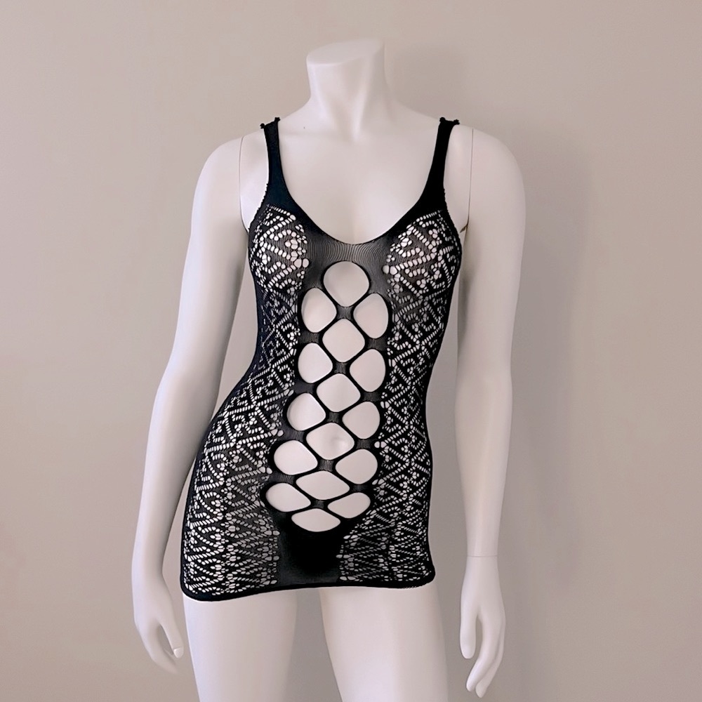 New Worn Black Tank lingerie